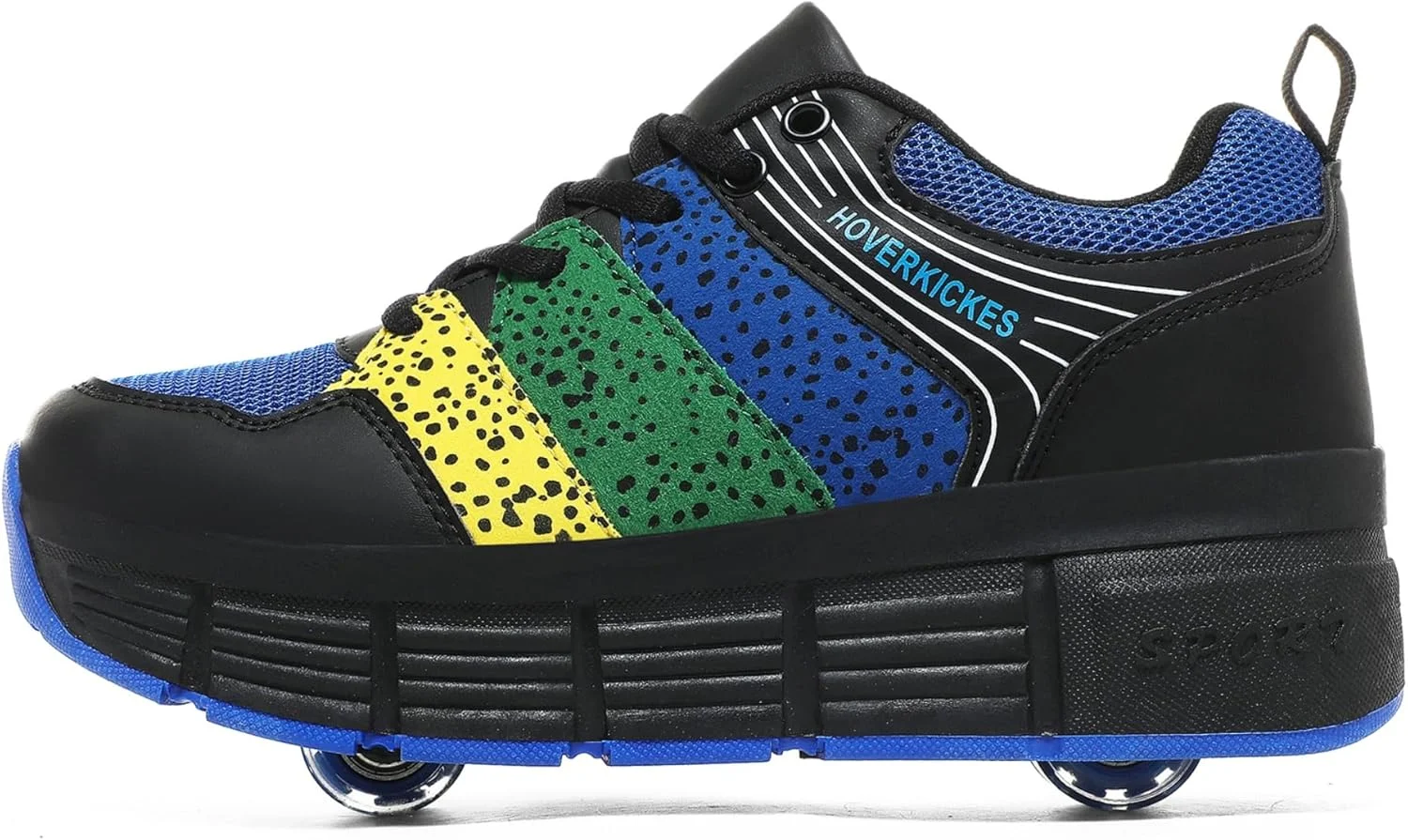 کفش های اسکیت غلتکی نامرئی HOVERKICKES مدل کتانی پسرانه-دخترانه