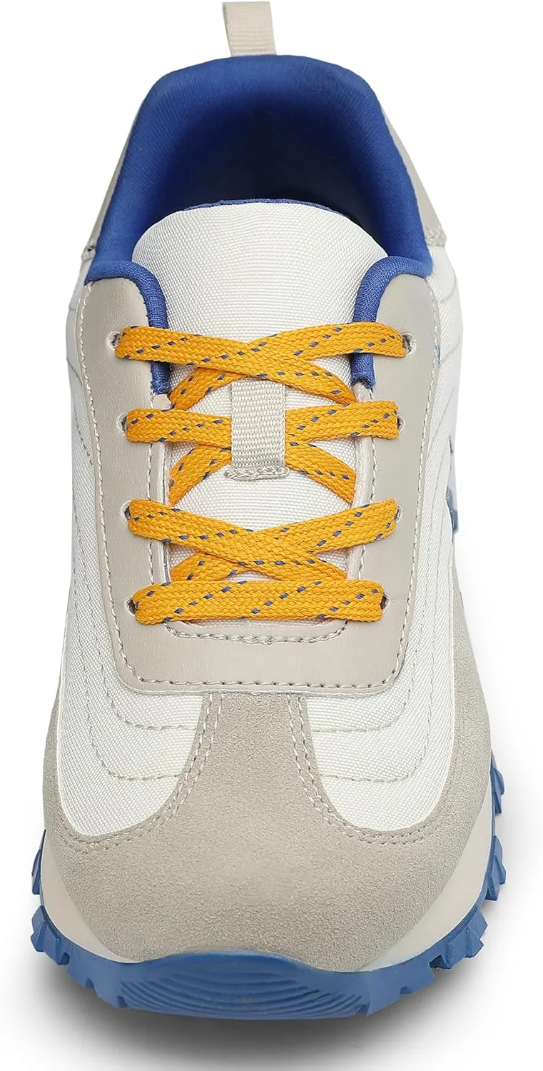 HOMEHOT کفش کتانی دخترانه چرمی کلاسیک بند دار مناسب کودکان