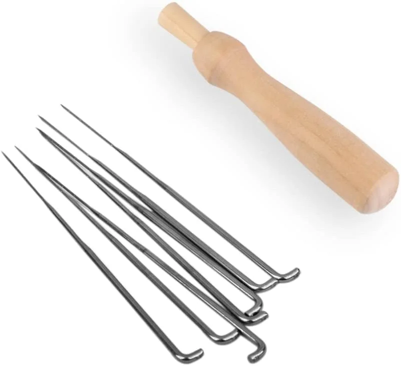 ست سوزن نمد دوزی 21 عددی با دسته، ابزار نمد پشمی، کیت استارتر نمد دوزی ست سوزن نمد دوزی 21 عددی با دسته، ابزار نمد پشمی، کیت استارتر نمد دوزی