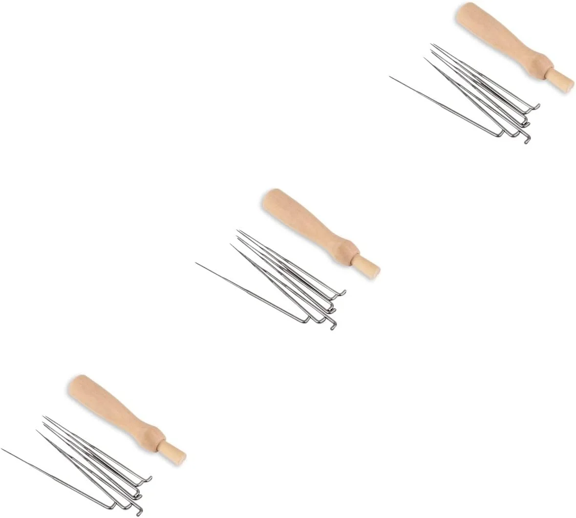 ست سوزن نمد دوزی 21 عددی با دسته، ابزار نمد پشمی، کیت استارتر نمد دوزی ست سوزن نمد دوزی 21 عددی با دسته، ابزار نمد پشمی، کیت استارتر نمد دوزی