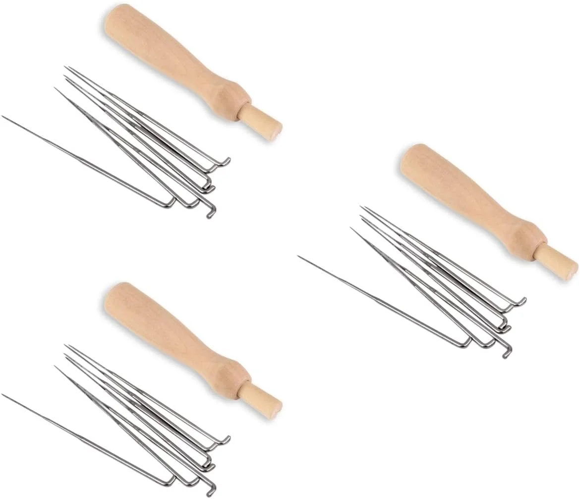 ست سوزن نمد دوزی 21 عددی با دسته، ابزار نمد پشمی، کیت استارتر نمد دوزی ست سوزن نمد دوزی 21 عددی با دسته، ابزار نمد پشمی، کیت استارتر نمد دوزی