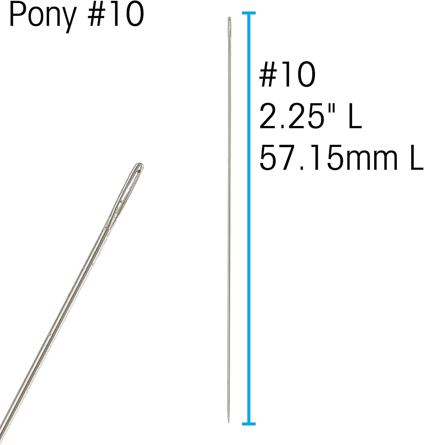 سوزن های مهره بافی پونی Beadsmith، سایز 10، بسته 6 عددی، 4.5 اینچی، ساخت هند، مناسب برای بافت مهره ای با دستگاه بافندگی، دوخت خارج از دستگاه بافندگی و ساخت جواهرات با مهره سوزن های مهره بافی پونی Beadsmith، سایز 10، بسته 6 عددی، 4.5 اینچی، ساخت هند، مناسب برای بافت مهره ای با دستگاه بافندگی، دوخت خارج از دستگاه بافندگی و ساخت جواهرات با مهره