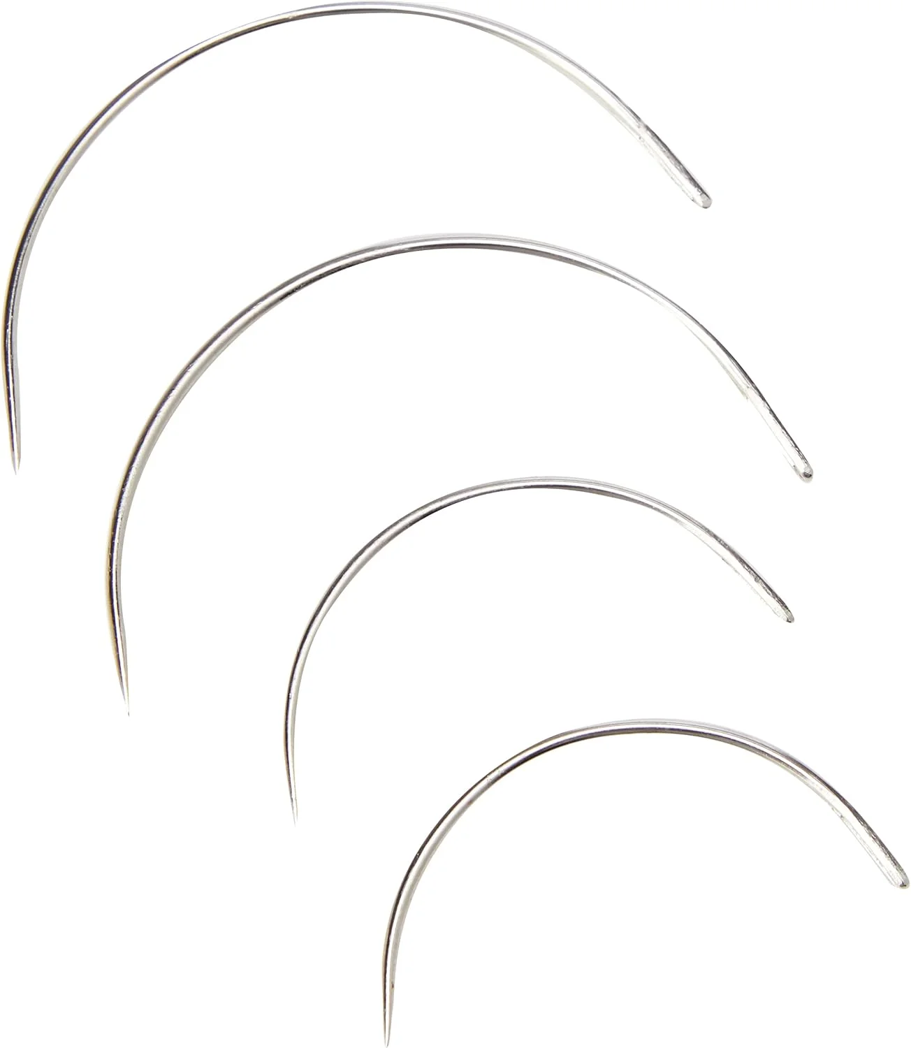 سوزن های منحنی بوهین سایز 2-3، فلزی، نقره ای، 1 x 7 x 14 سانتی متر سوزن های منحنی بوهین سایز 2-3، فلزی، نقره ای، 1 x 7 x 14 سانتی متر