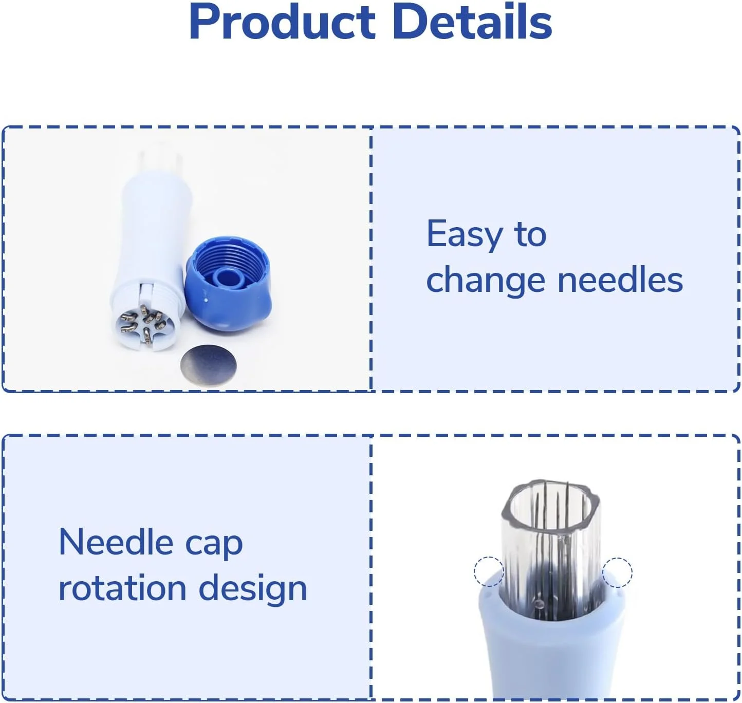 ست سوزن پانچ Buaak، 4 عدد ابزار سوزن نمدی با 7 سوزن خاردار، پشم نمدی برای مبتدیان و علاقه مندان به صنایع دستی، ابزار پانچ نمدی برای ساخت تکه دوزی های DIY و حیوانات نمدی ست سوزن پانچ Buaak، 4 عدد ابزار سوزن نمدی با 7 سوزن خاردار، پشم نمدی برای مبتدیان و علاقه مندان به صنایع دستی، ابزار پانچ نمدی برای ساخت تکه دوزی های DIY و حیوانات نمدی