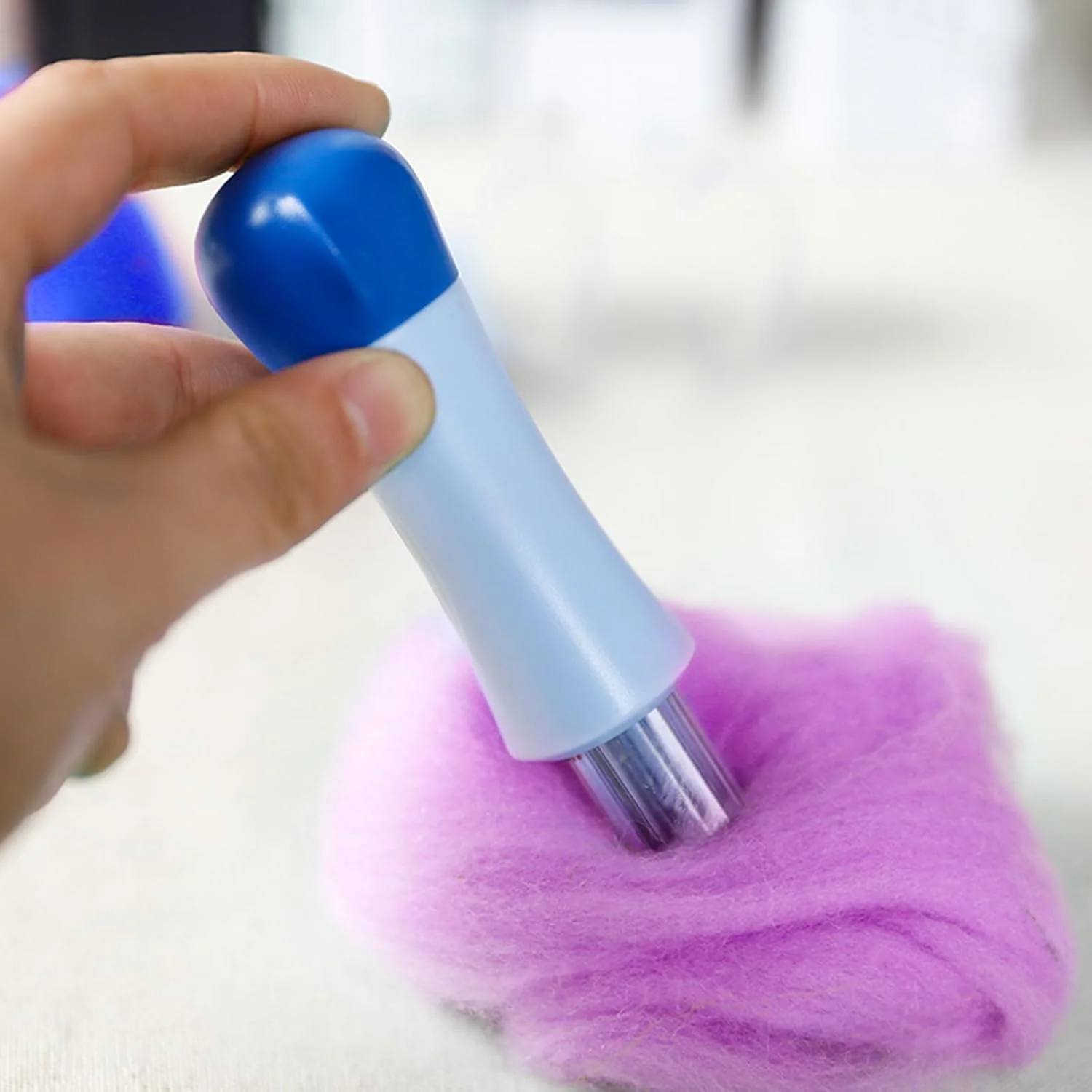 ست سوزن پانچ Buaak، 4 عدد ابزار سوزن نمدی با 7 سوزن خاردار، پشم نمدی برای مبتدیان و علاقه مندان به صنایع دستی، ابزار پانچ نمدی برای ساخت تکه دوزی های DIY و حیوانات نمدی ست سوزن پانچ Buaak، 4 عدد ابزار سوزن نمدی با 7 سوزن خاردار، پشم نمدی برای مبتدیان و علاقه مندان به صنایع دستی، ابزار پانچ نمدی برای ساخت تکه دوزی های DIY و حیوانات نمدی