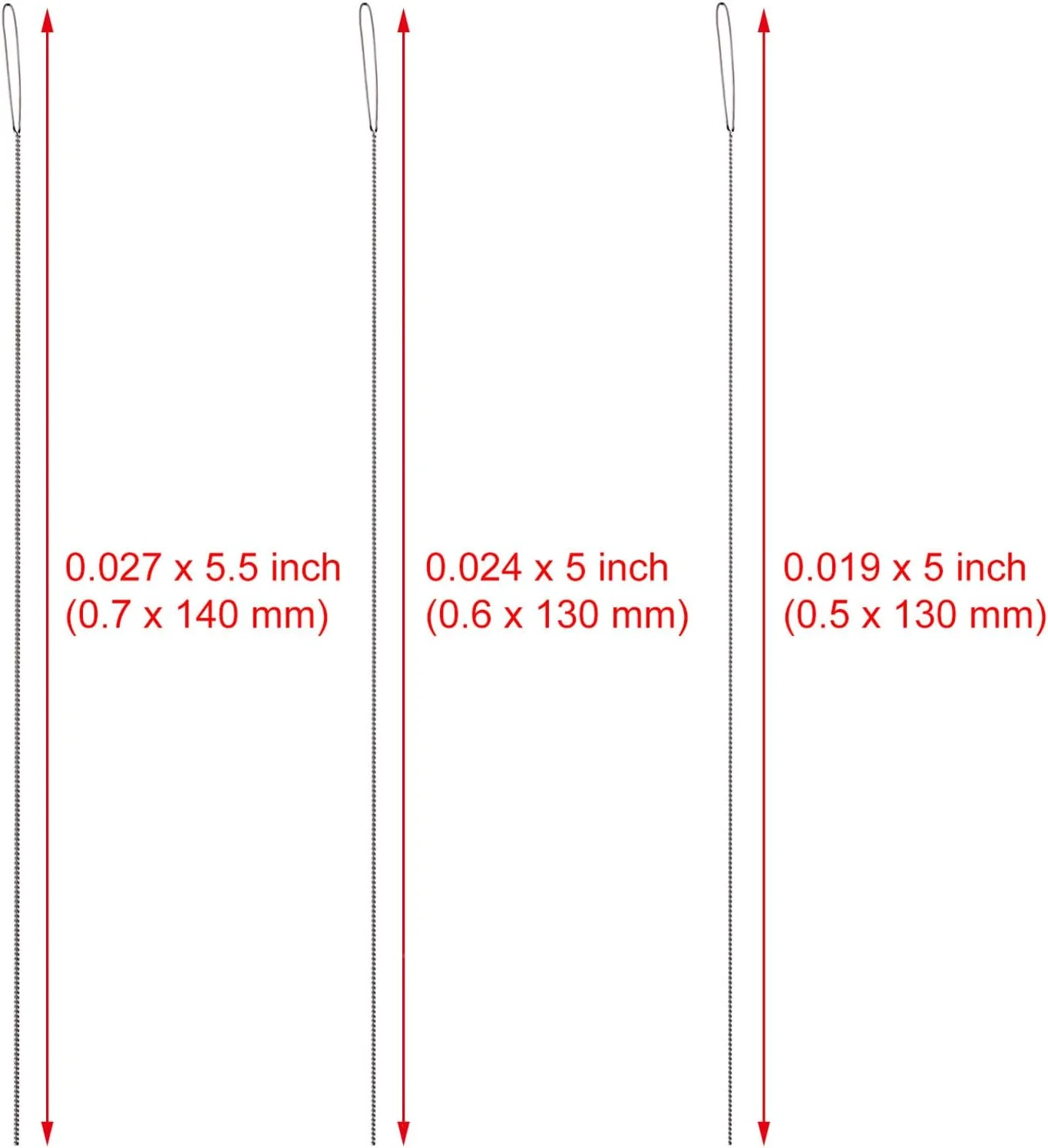 سوزنهای مهرهدوزی Chuangdi، 6 عددی، سوزن استیل ضد زنگ با چشم بزرگ، سوزنهای مهرهدوزی تاشو، سوزنهای خیاطی نخ، بطری سوزن، سایزهای مختلف سوزنهای مهرهدوزی Chuangdi، 6 عددی، سوزن استیل ضد زنگ با چشم بزرگ، سوزنهای مهرهدوزی تاشو، سوزنهای خیاطی نخ، بطری سوزن، سایزهای مختلف