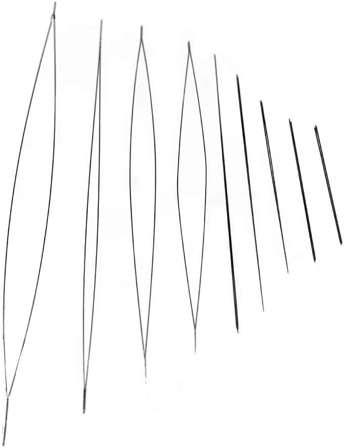 ست سوزن مهره دوزی چشم بزرگ 9 عددی Craft County – لوله نگهداری – اندازه های متنوع ست سوزن مهره دوزی چشم بزرگ 9 عددی Craft County – لوله نگهداری – اندازه های متنوع