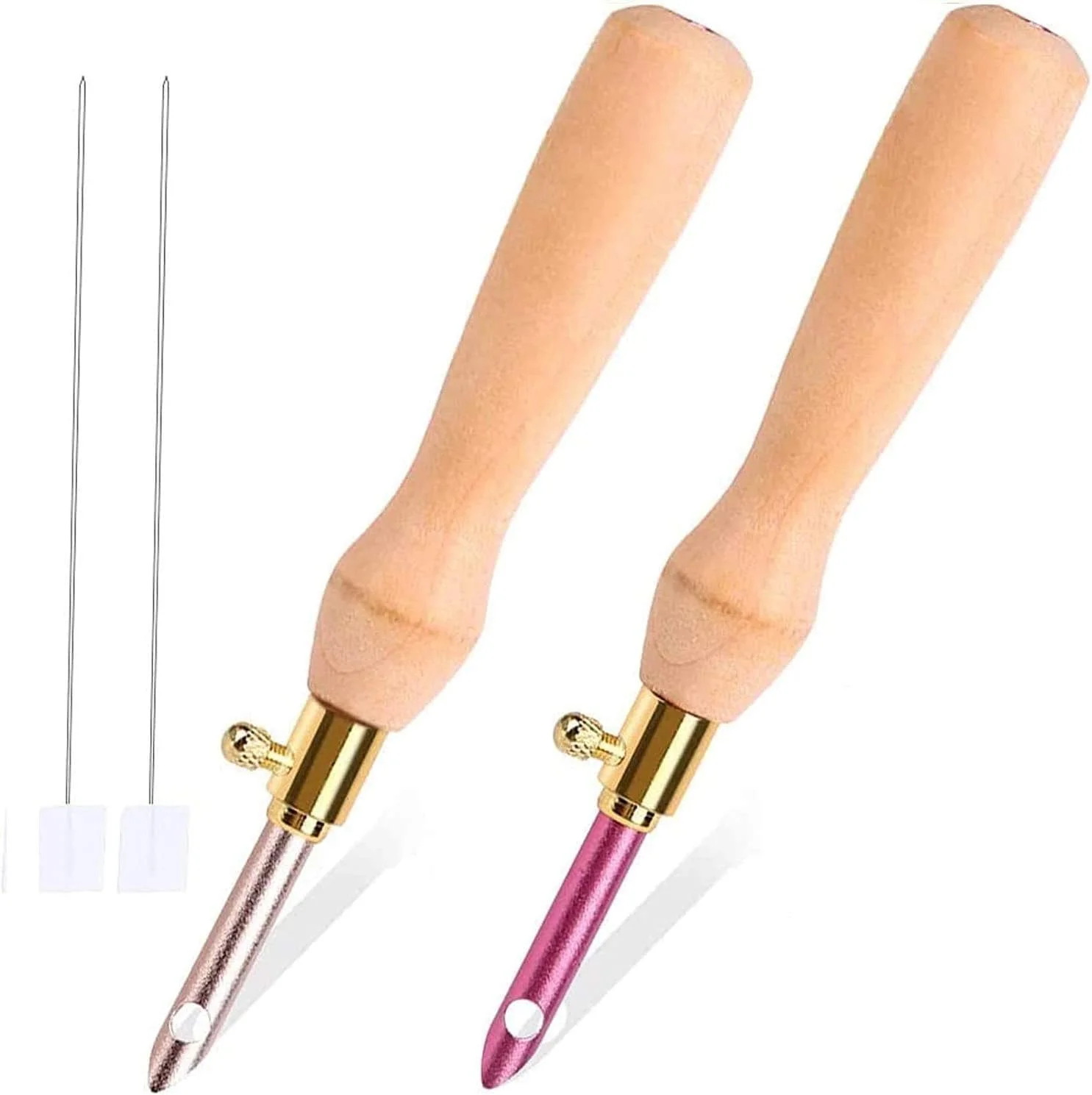 قلم گلدوزی DELFINO، سوزن نخکن دسته چوبی، ست سوزن پانچ خیاطی، ابزار بافندگی سوزن پانچ گلدوزی قابل حمل برای دوخت صنایع دستی DIY، تزئینات اپلیکه، نمد دوزی، مجموعه 4 عددی قلم گلدوزی DELFINO، سوزن نخکن دسته چوبی، ست سوزن پانچ خیاطی، ابزار بافندگی سوزن پانچ گلدوزی قابل حمل برای دوخت صنایع دستی DIY، تزئینات اپلیکه، نمد دوزی، مجموعه 4 عددی