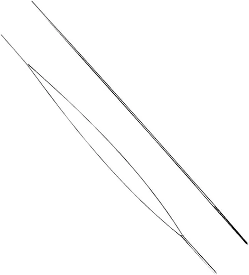 دیامونلی سوزنهای مهرهزنی تاشو چشم بزرگ برای ساخت جواهرات - 10 عدد دیامونلی سوزنهای مهرهزنی تاشو چشم بزرگ برای ساخت جواهرات - 10 عدد