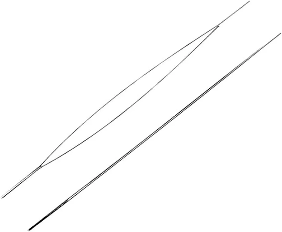 دیامونلی سوزنهای مهرهزنی تاشو چشم بزرگ برای ساخت جواهرات - 10 عدد دیامونلی سوزنهای مهرهزنی تاشو چشم بزرگ برای ساخت جواهرات - 10 عدد