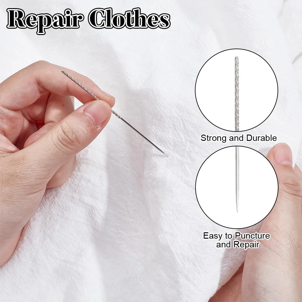 DELORIGIN 24 عددی سوزن تعمیر پارگی، ابزار سوزن دوزی بافتنی، بافته شده و کشباف، ابزار تعمیر پارگی، ابزار Snag Nab It برای پرده پارچه بافتنی (2.99x0.05x0.04/2.44x0.03 اینچ) DELORIGIN 24 عددی سوزن تعمیر پارگی، ابزار سوزن دوزی بافتنی، بافته شده و کشباف، ابزار تعمیر پارگی، ابزار Snag Nab It برای پرده پارچه بافتنی (2.99x0.05x0.04/2.44x0.03 اینچ)