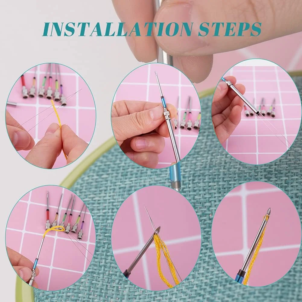 مجموعه سوزن پانچ توفینگ HASTHIP® شامل 15 قطعه برای زنان و دختران با سوراخهای سوزنی با ضخامتهای مختلف، سوزن پانچ گلدوزی برای ابزارهای کوک صلیبی، سوزن بافندگی، هنر دستساز خیاطی مجموعه سوزن پانچ توفینگ HASTHIP® شامل 15 قطعه برای زنان و دختران با سوراخهای سوزنی با ضخامتهای مختلف، سوزن پانچ گلدوزی برای ابزارهای کوک صلیبی، سوزن بافندگی، هنر دستساز خیاطی