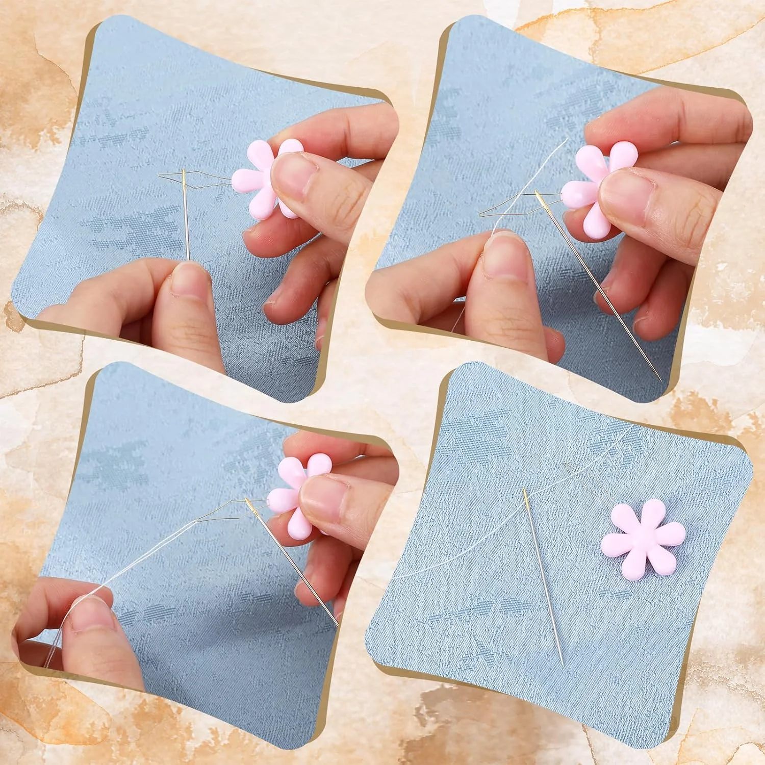 ست 52 عددی سوزن چرمی منحنی، سایزهای مختلف به همراه سوزن نخ کن، ست سوزن های خیاطی سنگین، سوزن خیاطی منحنی برای خیاطی دستی برای روکش، تعمیر چرم، هنرهای دستی ست 52 عددی سوزن چرمی منحنی، سایزهای مختلف به همراه سوزن نخ کن، ست سوزن های خیاطی سنگین، سوزن خیاطی منحنی برای خیاطی دستی برای روکش، تعمیر چرم، هنرهای دستی