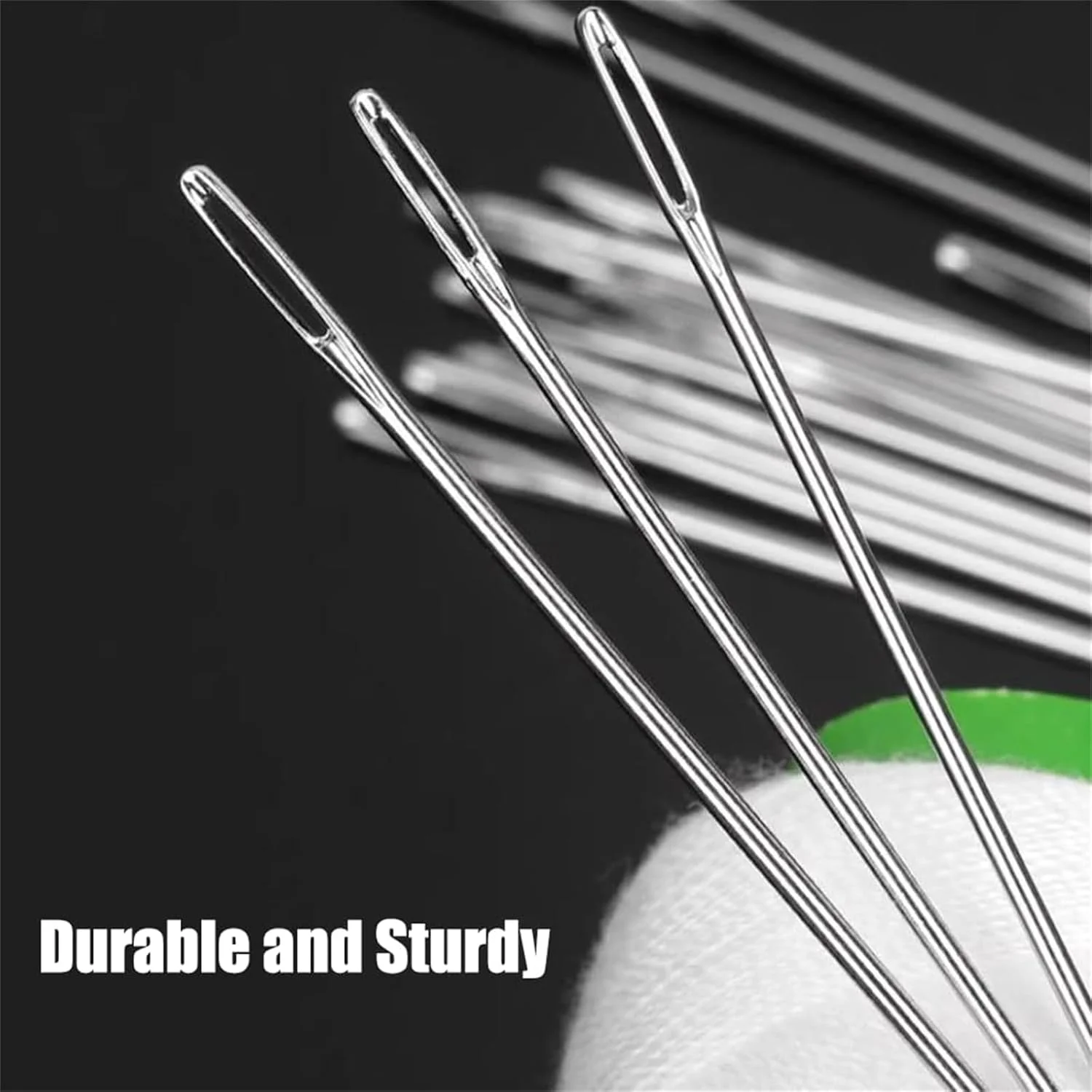 ست سوزن خیاطی استیل چشم بزرگ، ست 31/34/36 سوزن استیل چند منظوره برای خیاطی دستی، ست سوزن های لحاف دوزی و خیاطی دست ساز بلند و نازک برای خیاطی های DIY (36 عددی) ست سوزن خیاطی استیل چشم بزرگ، ست 31/34/36 سوزن استیل چند منظوره برای خیاطی دستی، ست سوزن های لحاف دوزی و خیاطی دست ساز بلند و نازک برای خیاطی های DIY (36 عددی)