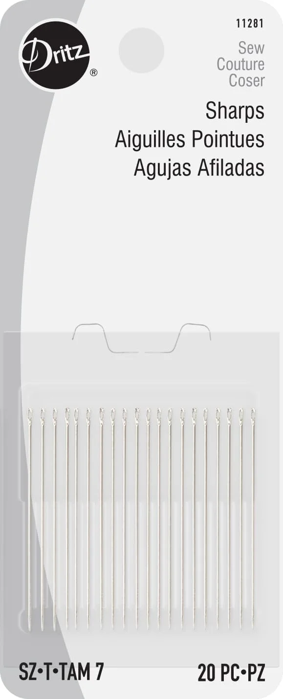سوزن دستی تیز دریتز، سایز 7، بسته 20 عددی، نیکل سوزن دستی تیز دریتز، سایز 7، بسته 20 عددی، نیکل
