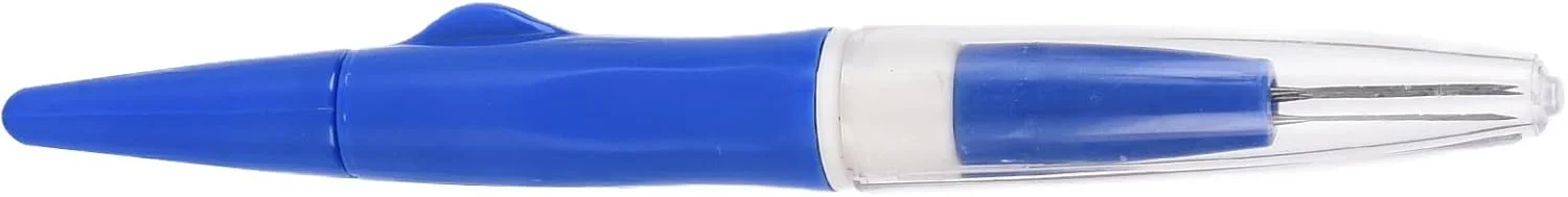 3 سوزن نمد دوزی با دسته راحت و آسان، سوزن های نمد دوزی DIY برای پانچ سوزنی خانگی (آبی)