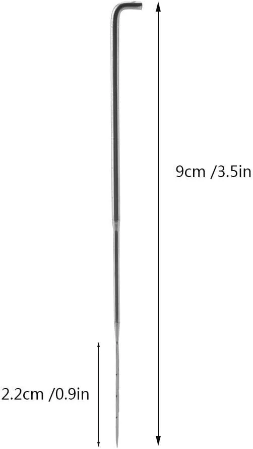 مجموعه 100 عددی سوزن های نمد دوزی، گلدوزی، لوازم جانبی شروع بافتنی DIY (L) مجموعه 100 عددی سوزن های نمد دوزی، گلدوزی، لوازم جانبی شروع بافتنی DIY (L)