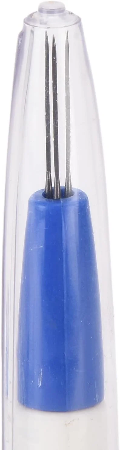 3 سوزن نمد دوزی با دسته راحت و آسان، سوزن های نمد دوزی DIY برای پانچ سوزنی خانگی (آبی) 3 سوزن نمد دوزی با دسته راحت و آسان، سوزن های نمد دوزی DIY برای پانچ سوزنی خانگی (آبی)