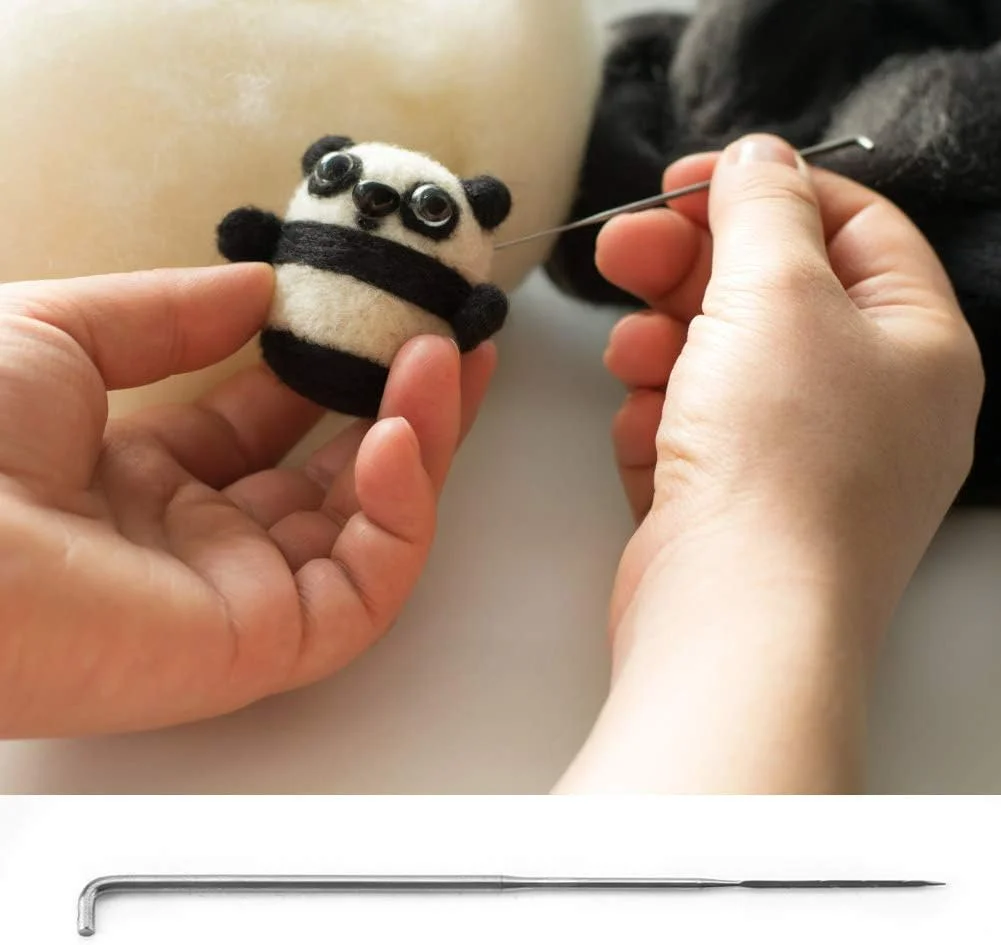 BPOMEN ست 100 عددی ابزار نمد دوزی سوزنی، کیت سوزن های نمد دوزی پشمی، لوازم نمد دوزی سوزنی برای صنایع دستی دست ساز DIY (M) BPOMEN ست 100 عددی ابزار نمد دوزی سوزنی، کیت سوزن های نمد دوزی پشمی، لوازم نمد دوزی سوزنی برای صنایع دستی دست ساز DIY (M)