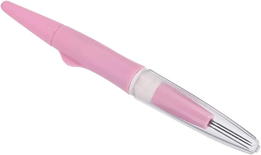 قلم سوزن نمدی، قلم سوزن نمدی پانچ قابل حمل 3 سوزنه، ابزار ساخت کاردستی DIY، لوازم خیاطی صورتی (رنگ: صورتی) قلم سوزن نمدی، قلم سوزن نمدی پانچ قابل حمل 3 سوزنه، ابزار ساخت کاردستی DIY، لوازم خیاطی صورتی (رنگ: صورتی)