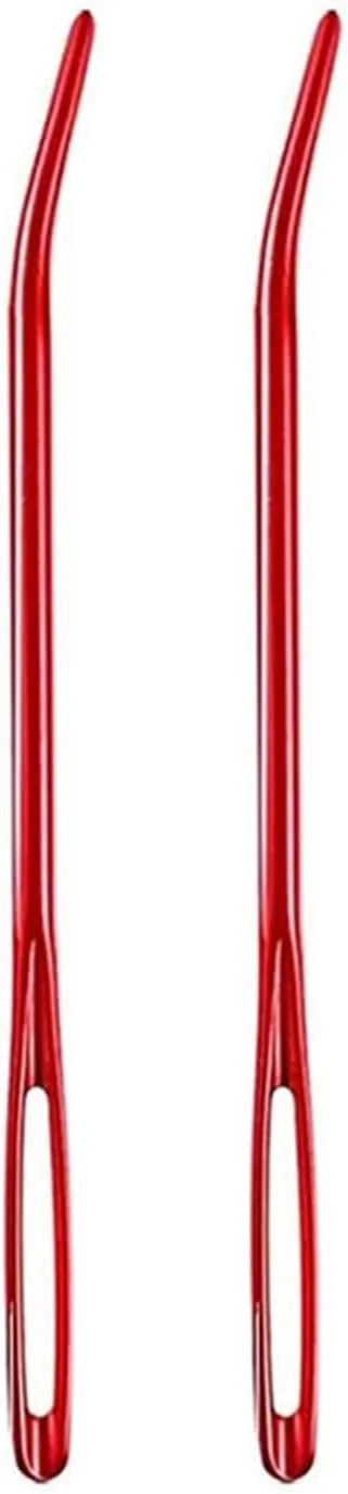 ست سوزن خیاطی هایکی، سوزن چشم بزرگ، سوزن گلدوزی خمیده، سوزن رفو برای خیاطی پشم، بافتنی و قلاب بافی