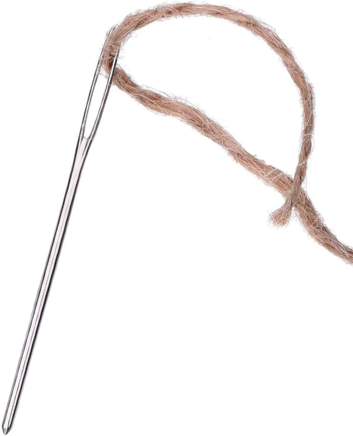 ست سوزن دستی دوزی با سوراخ بزرگ، نخ کردن آسان، مخصوص چرم دوزی، ابزار چرم گرد، 15 عددی ست سوزن دستی دوزی با سوراخ بزرگ، نخ کردن آسان، مخصوص چرم دوزی، ابزار چرم گرد، 15 عددی