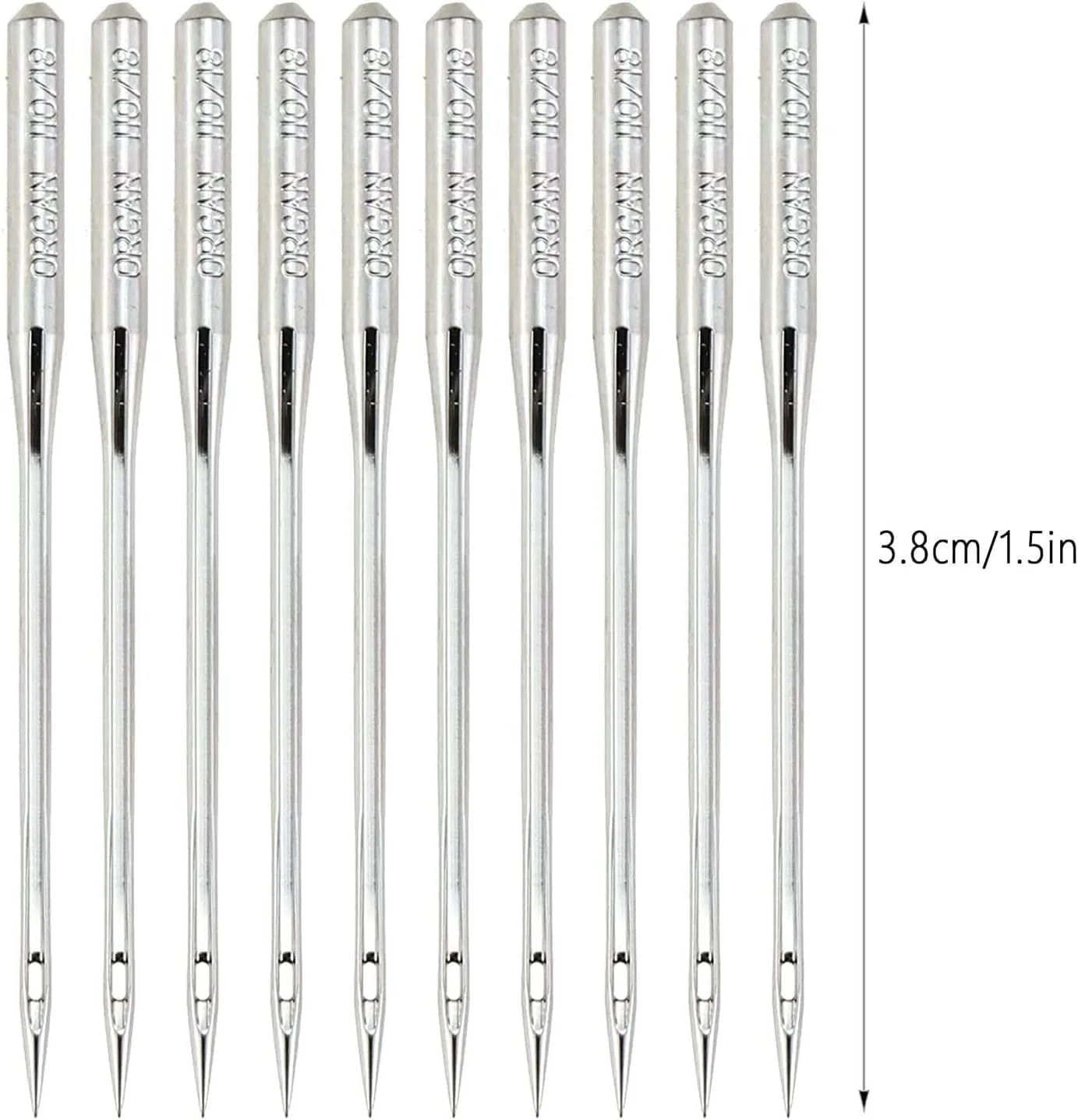 سوزن چرخ خیاطی خانگی | یک طرف تخت | سایز 14 | HAx1-14/90 | بسته 5 عددی | یک طرف تخت