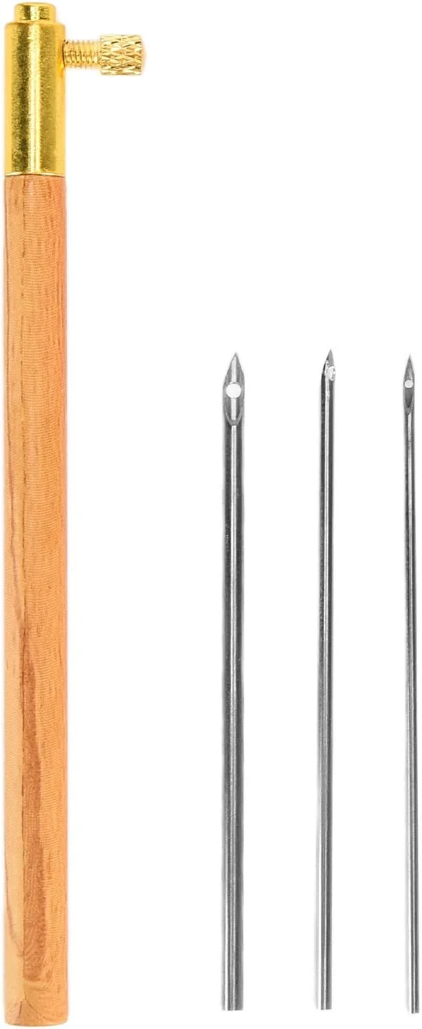 ابزار سوزن پانچ گلدوزی HJIHVGU، ابزار بافتنی سوزن پانچ کاربری آسان برای صنایع دستی خیاطی، کارهای گلدوزی و صنایع دستی (S)