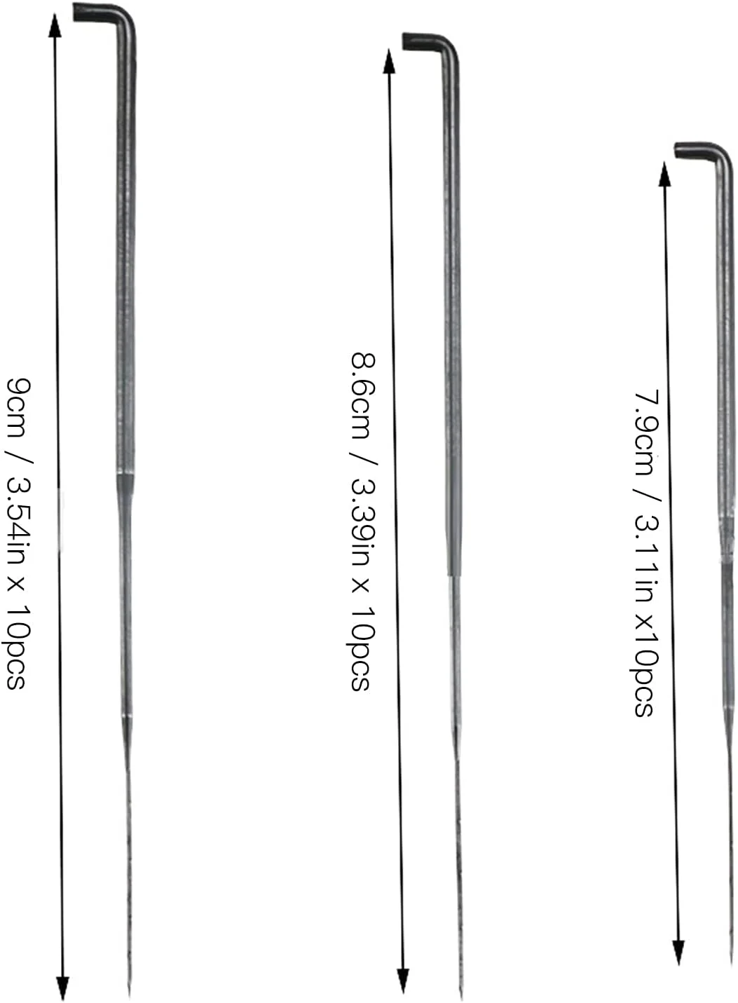 ست سوزن نمد دوزی HOKVJ، ست ابزار نمد دوزی 9 سانتی متر / 8.6 سانتی متر / 7.9 سانتی متر، لوازم نمد دوزی پشمی، سوزن های نمد دوزی برای DIY و صنایع دستی برای ساخت الگوهای نمدی ست سوزن نمد دوزی HOKVJ، ست ابزار نمد دوزی 9 سانتی متر / 8.6 سانتی متر / 7.9 سانتی متر، لوازم نمد دوزی پشمی، سوزن های نمد دوزی برای DIY و صنایع دستی برای ساخت الگوهای نمدی
