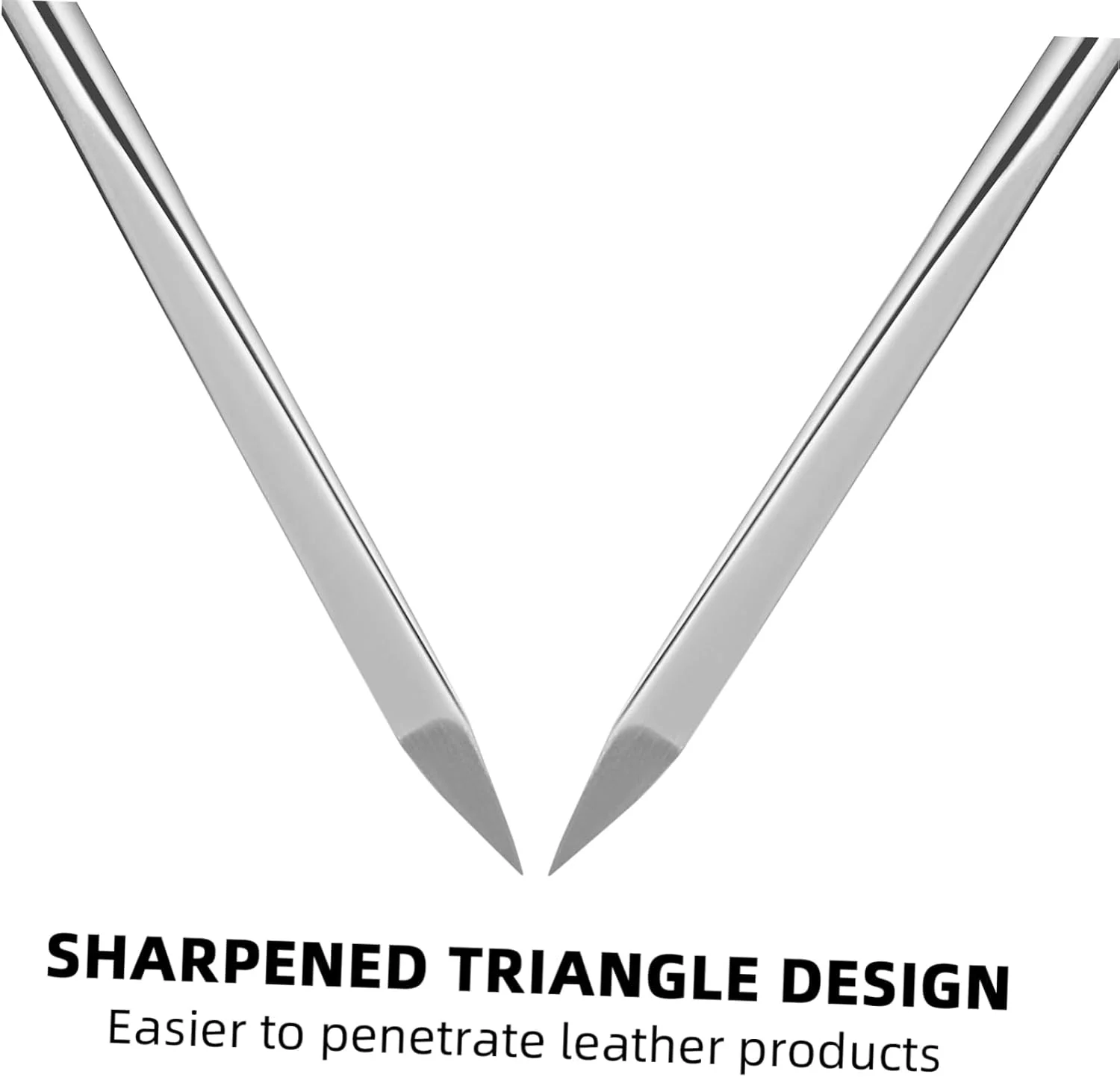 ست سوزن چرم دوزی IMIKEYA، 20 عدد سوزن گلدوزی مثلثی در بطری، 4 سایز برای پروژه های دوخت و دوز ست سوزن چرم دوزی IMIKEYA، 20 عدد سوزن گلدوزی مثلثی در بطری، 4 سایز برای پروژه های دوخت و دوز