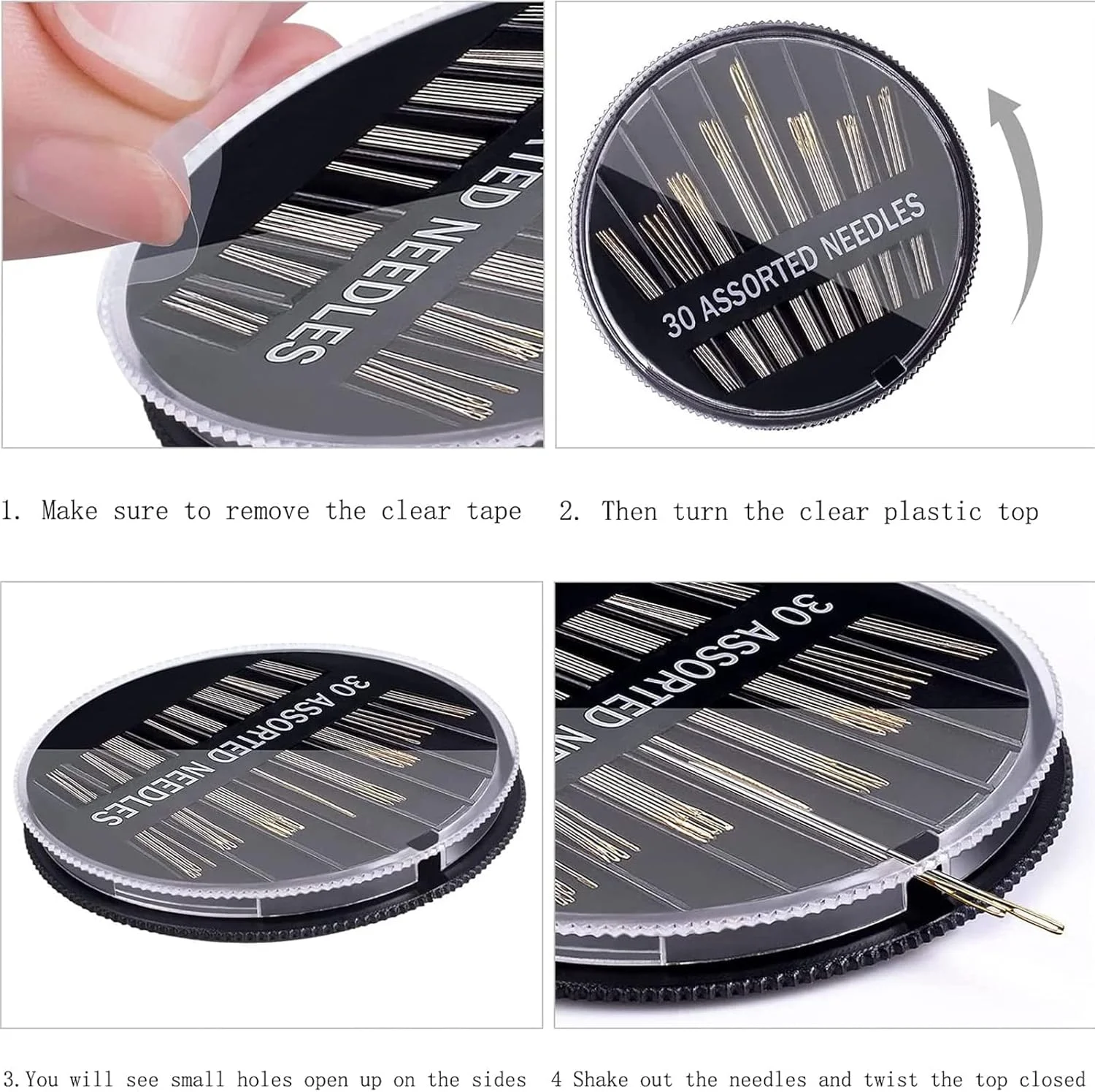 سوزن خیاطی دستی Jiahesu، 60 عدد سوزن های چشم بزرگ فولادی نخ سوزن های خیاطی سوزن لحاف دوزی برای پروژه های دوخت و گلدوزی سوزن خیاطی دستی Jiahesu، 60 عدد سوزن های چشم بزرگ فولادی نخ سوزن های خیاطی سوزن لحاف دوزی برای پروژه های دوخت و گلدوزی