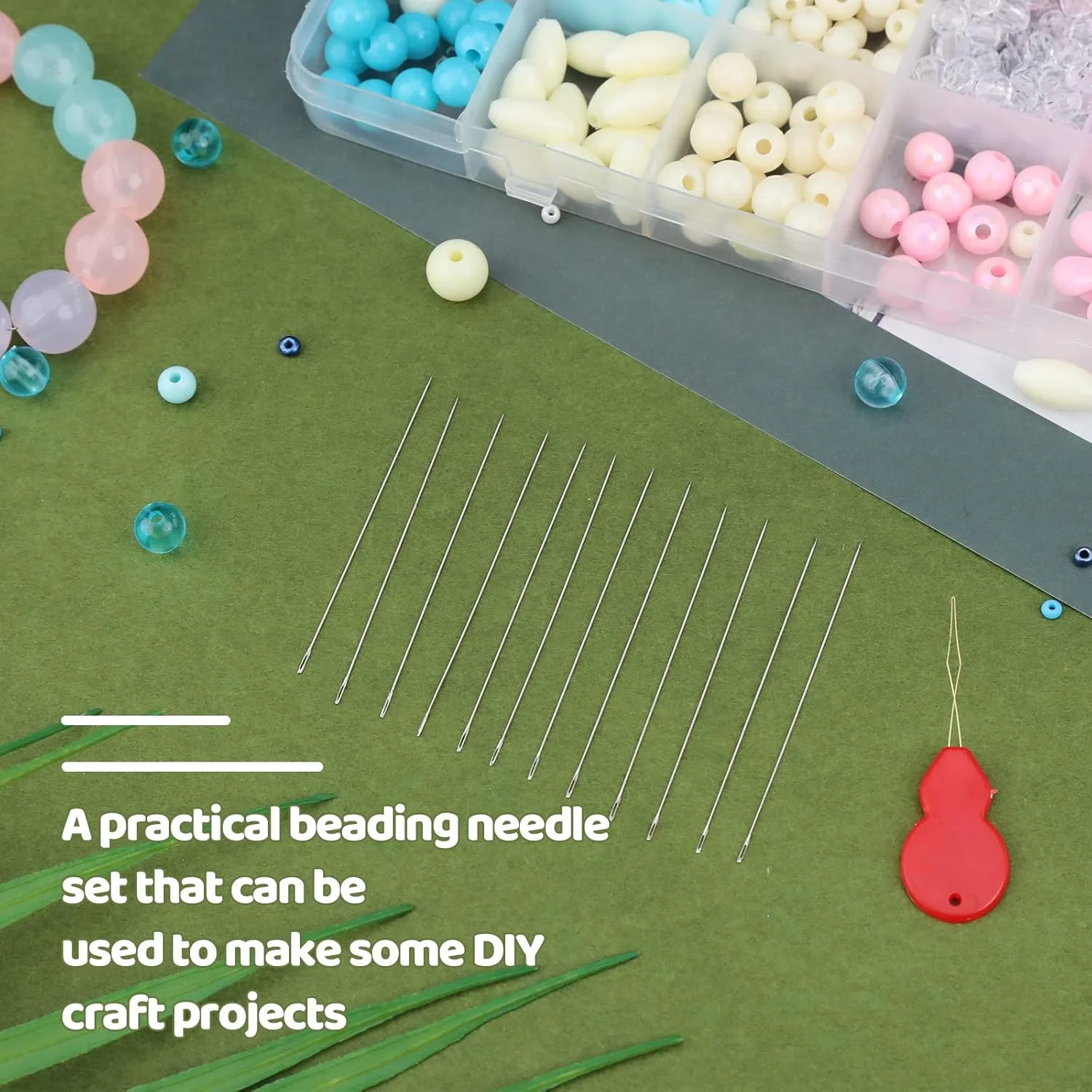 ست سوزن مهرهبافی ژوپین، 30 عددی، سوزنهای مهرهبافی بلند و مستقیم سایز 10، سوزنهای گلدوزی 0.45 * 55 میلیمتر، سوزنهای مهرهای با نخکش و لوله ذخیرهسازی برای ساخت دستبند و جواهرات ست سوزن مهرهبافی ژوپین، 30 عددی، سوزنهای مهرهبافی بلند و مستقیم سایز 10، سوزنهای گلدوزی 0.45 * 55 میلیمتر، سوزنهای مهرهای با نخکش و لوله ذخیرهسازی برای ساخت دستبند و جواهرات