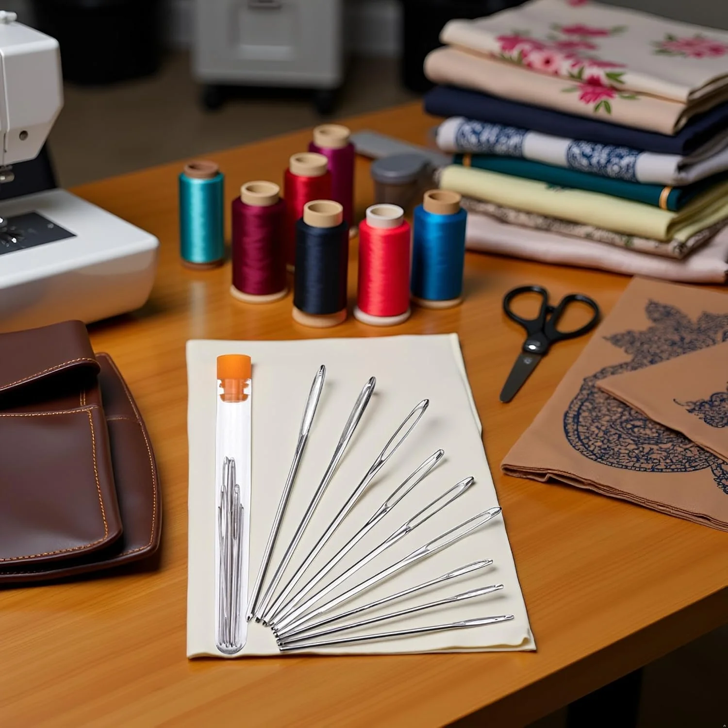 جوروایسسری 30 عدد سوزن خیاطی استیل ضد زنگ با سوراخ بزرگ، سوزن های تیز خیاطی، سوزن نخ گلدوزی، سوزن بافتنی کاموا، سوزن چرم دوزی، سوزن های خیاطی دستی جوروایسسری 30 عدد سوزن خیاطی استیل ضد زنگ با سوراخ بزرگ، سوزن های تیز خیاطی، سوزن نخ گلدوزی، سوزن بافتنی کاموا، سوزن چرم دوزی، سوزن های خیاطی دستی