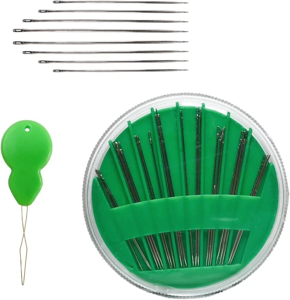 جعبه مداد رنگی JYC CREATIVE با 24 سوزن خیاطی برای خیاطی، روکش کردن، پارچه، تکه دوزی، لباس، خیاطی دستی و صنایع دستی، پروژه های نساجی، فولاد ضد زنگ (سبز 242) جعبه مداد رنگی JYC CREATIVE با 24 سوزن خیاطی برای خیاطی، روکش کردن، پارچه، تکه دوزی، لباس، خیاطی دستی و صنایع دستی، پروژه های نساجی، فولاد ضد زنگ (سبز 242)