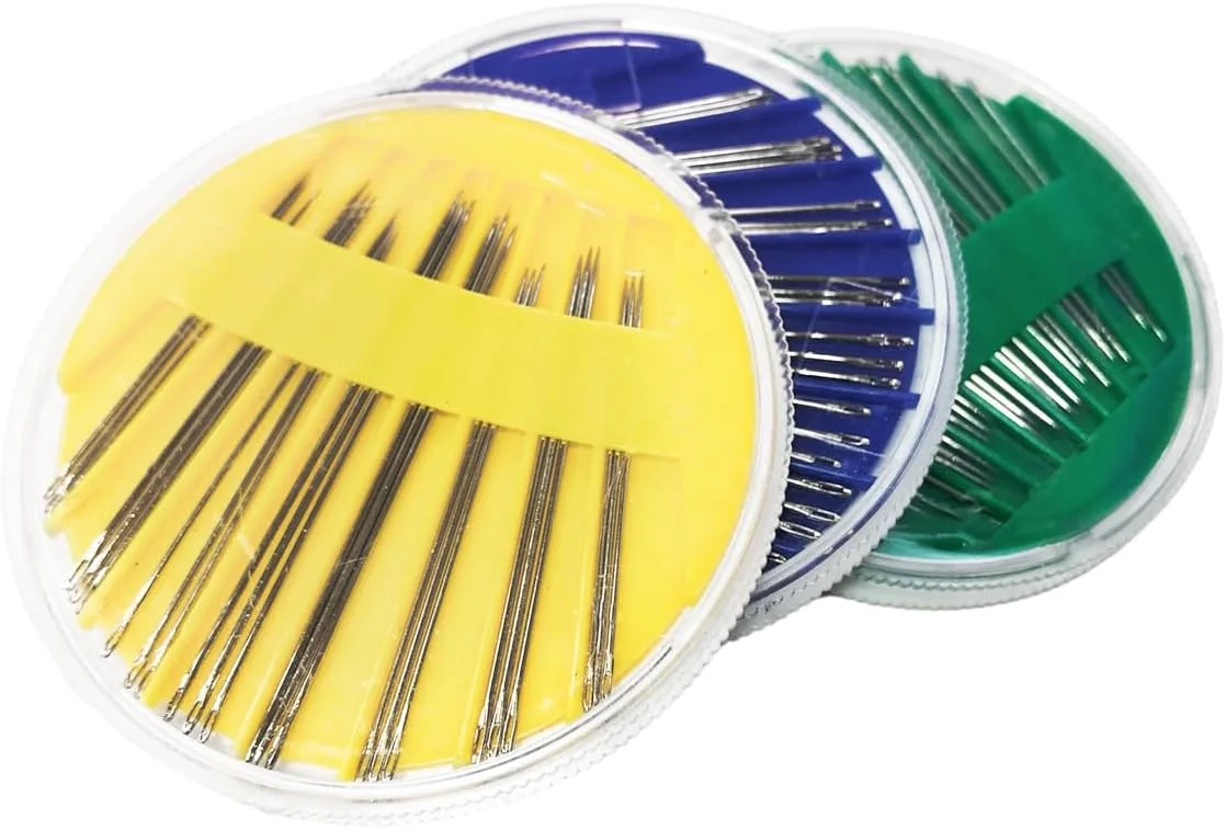 جعبه مداد رنگی JYC CREATIVE با 24 سوزن خیاطی برای خیاطی، روکش کردن، پارچه، تکه دوزی، لباس، خیاطی دستی و صنایع دستی، پروژه های نساجی، فولاد ضد زنگ (سبز 242) جعبه مداد رنگی JYC CREATIVE با 24 سوزن خیاطی برای خیاطی، روکش کردن، پارچه، تکه دوزی، لباس، خیاطی دستی و صنایع دستی، پروژه های نساجی، فولاد ضد زنگ (سبز 242)