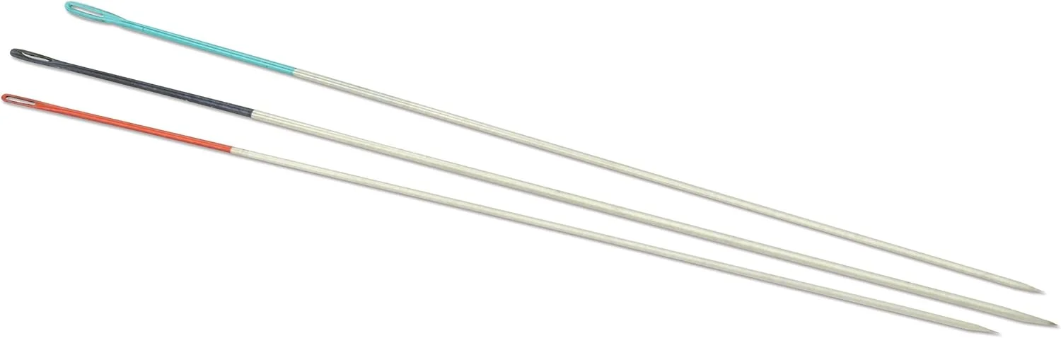 سوزن های مهره دوزی کالرآیز جولی بای، مجموعه 6 عددی، 2 عدد از هر کدام - سایز 10، 11 و 12، نوک های رنگی برای شناسایی آسان، مناسب برای بافت مهره ای با دستگاه، کار مهره ای، دوخت خارج از دستگاه و ساخت جواهرات با مهره های دانه ای سوزن های مهره دوزی کالرآیز جولی بای، مجموعه 6 عددی، 2 عدد از هر کدام - سایز 10، 11 و 12، نوک های رنگی برای شناسایی آسان، مناسب برای بافت مهره ای با دستگاه، کار مهره ای، دوخت خارج از دستگاه و ساخت جواهرات با مهره های دانه ای