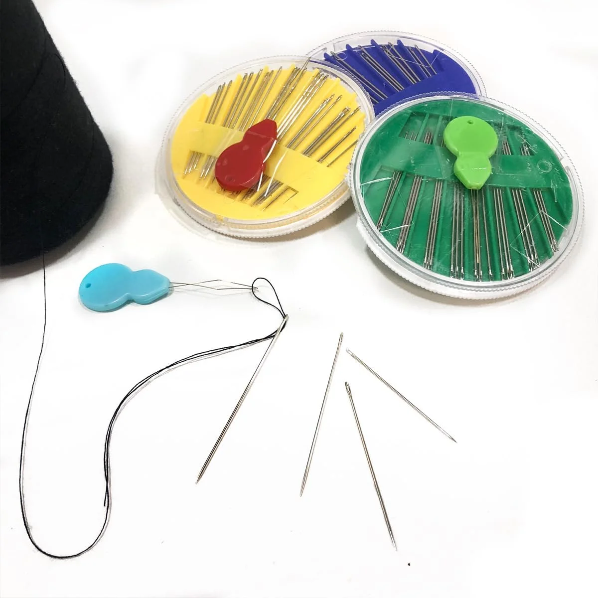 جعبه مداد رنگی JYC CREATIVE با 24 سوزن خیاطی برای خیاطی، روکشکاری، پارچه، تکهدوزی، لباس، خیاطی دستی و صنایع دستی، پروژههای نساجی، فولاد ضد زنگ (سبز 242) جعبه مداد رنگی JYC CREATIVE با 24 سوزن خیاطی برای خیاطی، روکشکاری، پارچه، تکهدوزی، لباس، خیاطی دستی و صنایع دستی، پروژههای نساجی، فولاد ضد زنگ (سبز 242)