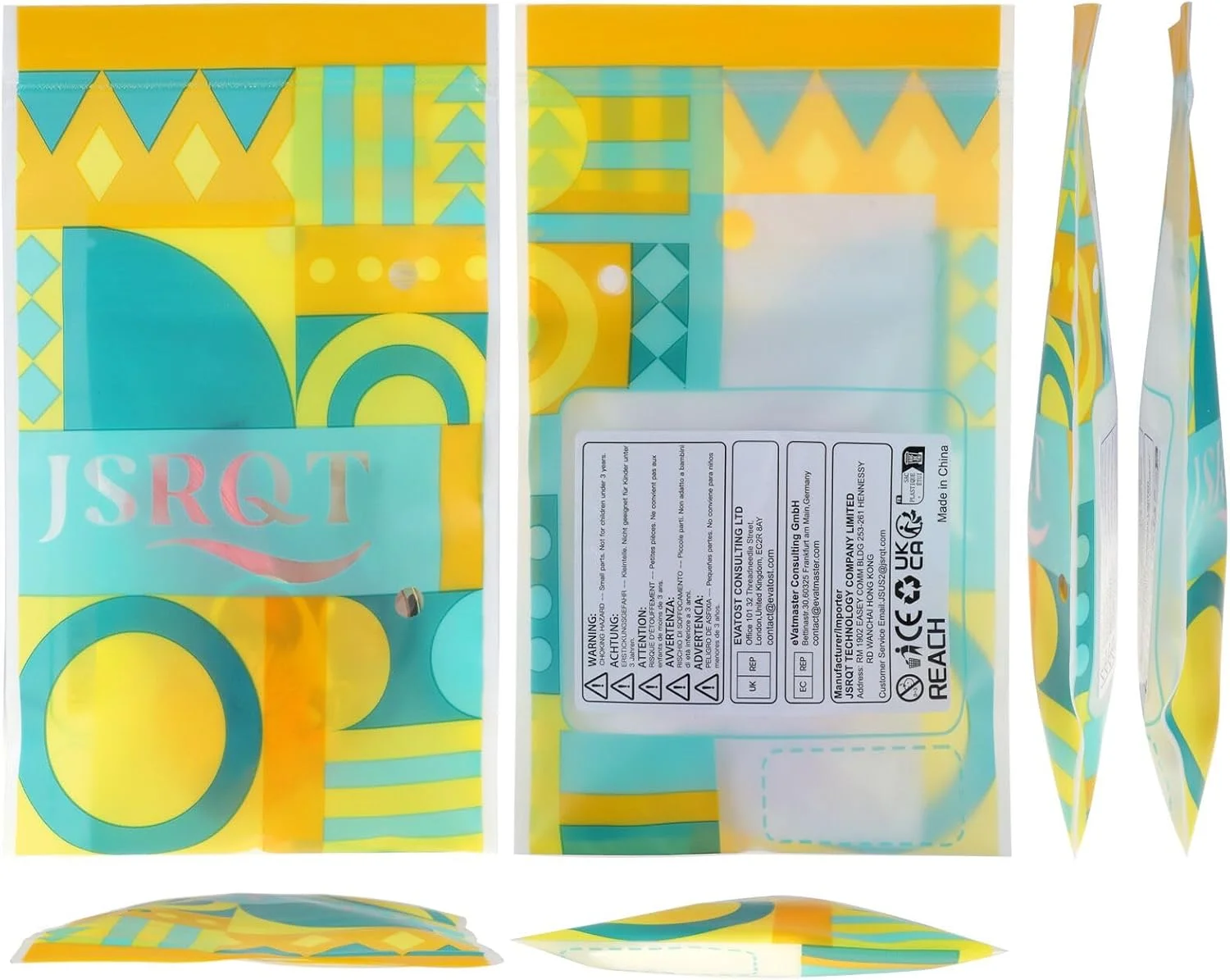 ست سوزن پانچ JSRQT با جعبه نگهداری، قلم ابزار گلدوزی قابل تنظیم با سرهای سوزنی 5-3.5-2.5 میلی‌متری، ست قلاب بافی فرش با سوزن پانچ چوبی برای بزرگسالان مبتدی DIY