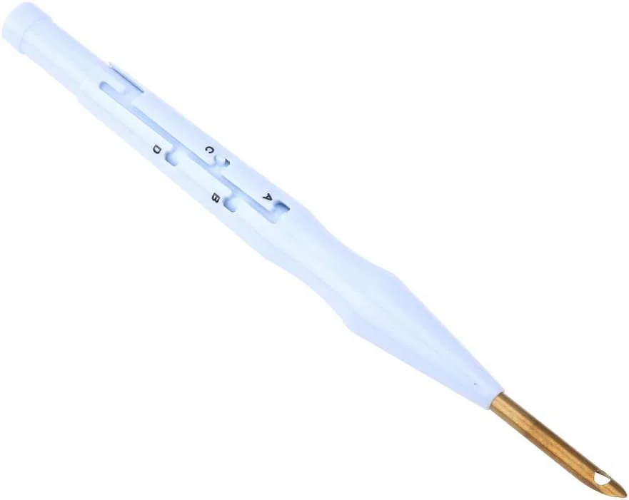 کیت سوزن پانچ KOSDFOGE، ابزار قلم سوزن قابل تنظیم برای گلدوزی و دوخت تزیینی DIY کیت سوزن پانچ KOSDFOGE، ابزار قلم سوزن قابل تنظیم برای گلدوزی و دوخت تزیینی DIY