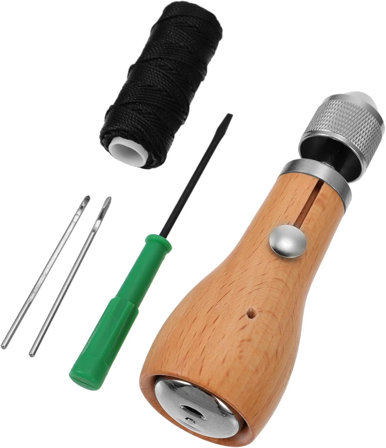 ست ابزار دوخت چرم دستی با سوزن، ابزار دوخت چرم دستی، لوازم صنایع دستی چرم DIY ست ابزار دوخت چرم دستی با سوزن، ابزار دوخت چرم دستی، لوازم صنایع دستی چرم DIY