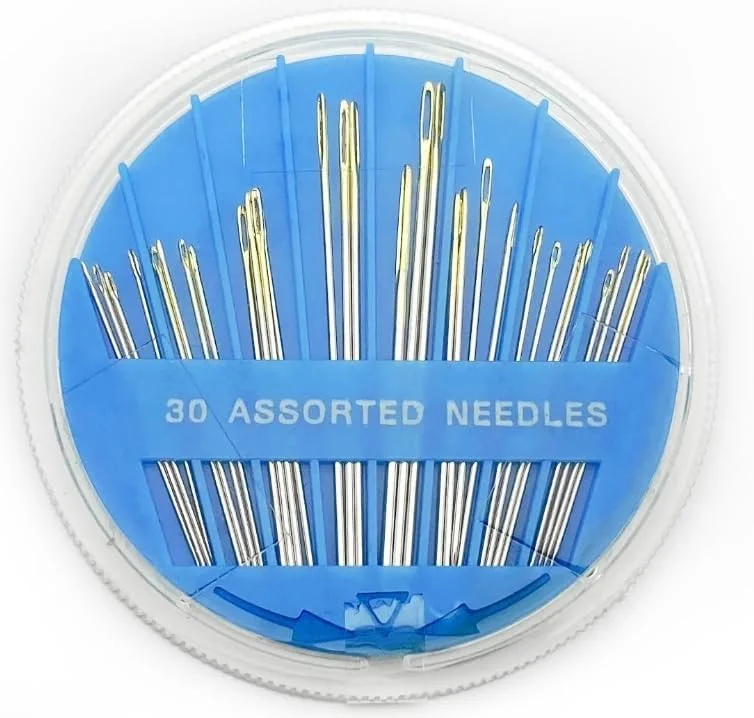 LIANRISES 60 عدد سوزن خیاطی، مجموعه سوزن های دستی، جعبه سوزن خیاطی به همراه 1 عدد سوزن نخ کن