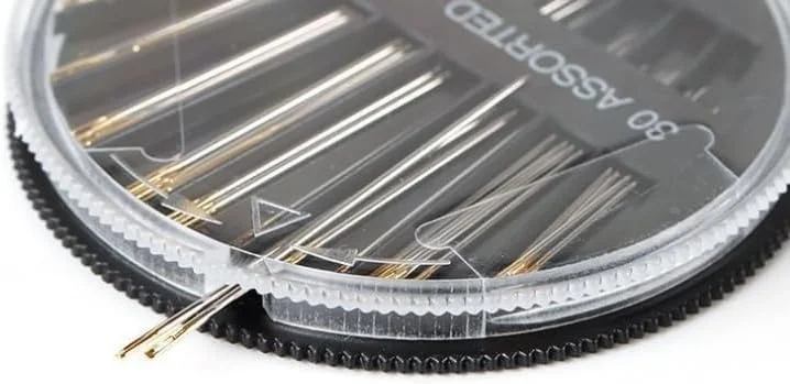 LIANRISES 60 عدد سوزن خیاطی، مجموعه سوزن های دستی، جعبه سوزن خیاطی به همراه 1 عدد سوزن نخ کن