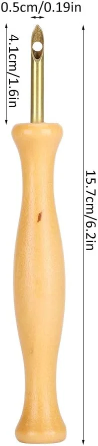 سوزن نمدی، سوزن پانچ سبک وزن با طراحی ارگونومیک برای صنایع دستی DIY، دوخت، تکه دوزی و تزئین