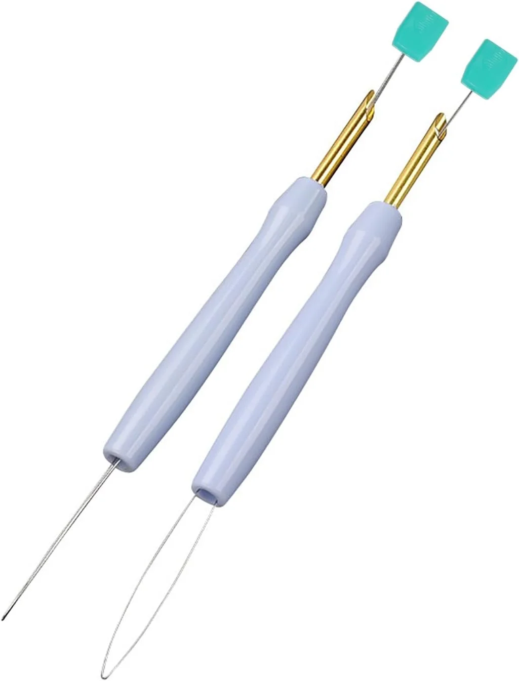 لوورنگ 10 عدد سوزن ته گرد بزرگ، سوزن نخ کش بلند، ابزار پشم سیمی 20 سانتی متری برای مهره دوزی، مروارید، مهره های شیشه ای، سوزن پانچ، نخ گلدوزی، صنایع دستی خیاطی