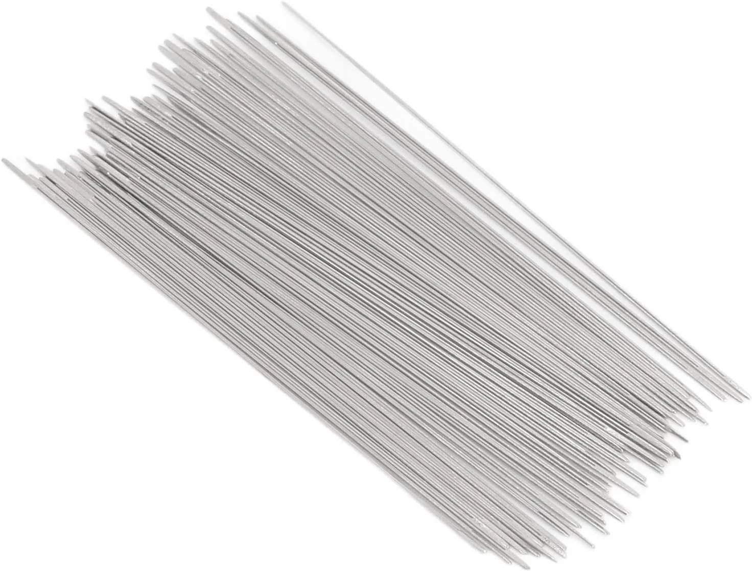 سوزن‌های مهره‌بافی چشم‌بزرگ Luqeeg، سوزن‌های گلدوزی مهره‌بافی استیل ضد زنگ برای ساخت دستبند، گردنبند، لوازم ساخت جواهرات