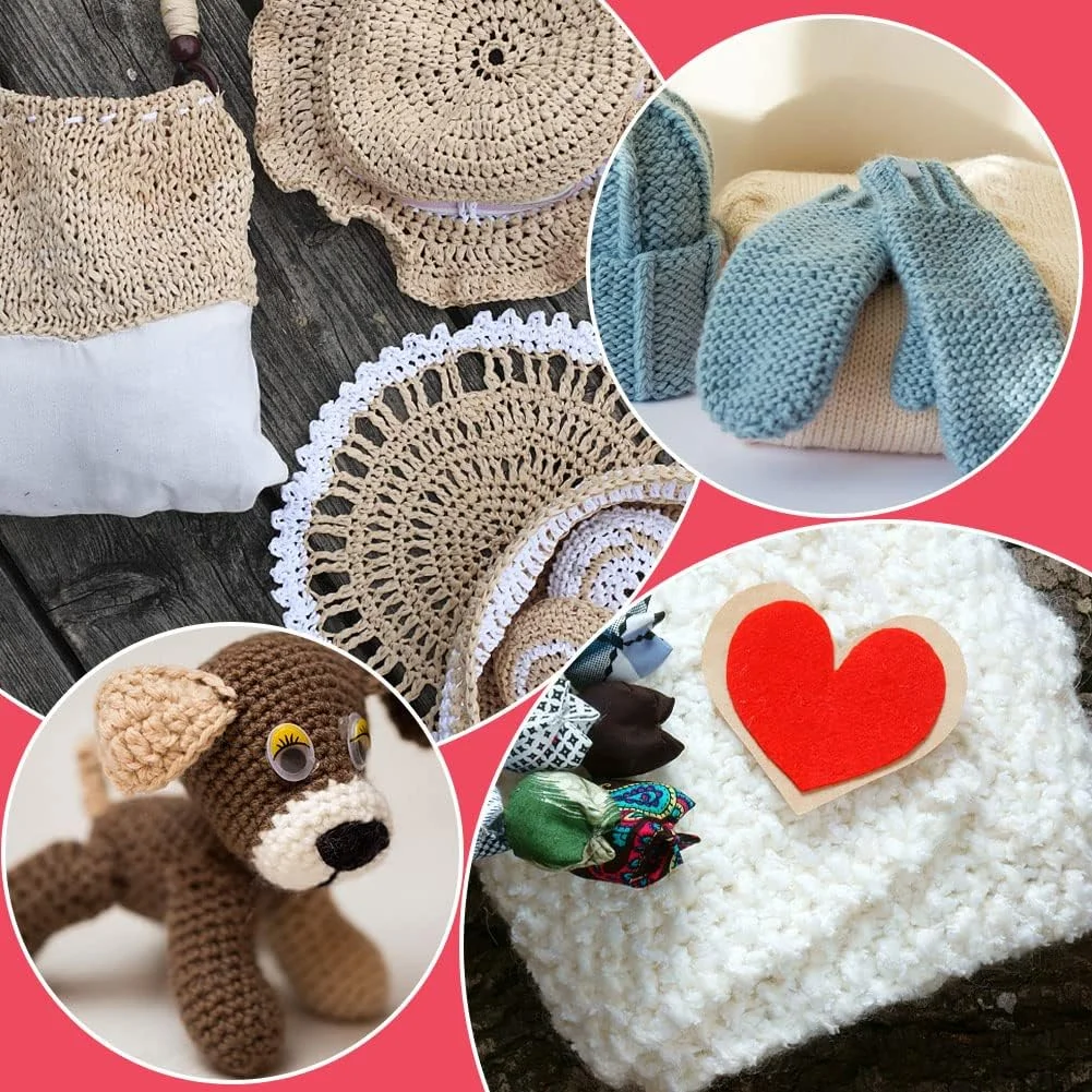 سوزن های پلاستیکی خیاطی LUNARM، 50 عددی، سوزن های نخ پلاستیکی چشم بزرگ برای کودکان، سوزن های پلاستیکی 7 و 9 سانتی متری برای نخ و صنایع دستی، سوزن گلدوزی پلاستیکی برای خیاطی DIY و صنایع دستی دست ساز