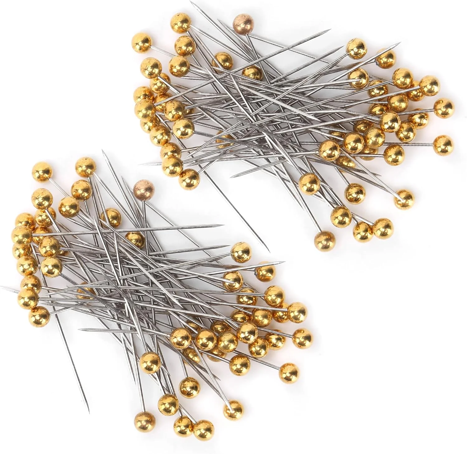 بسته 100 عددی سوزن خیاطی، غیر قابل خم شدن، مقاوم در برابر درجه حرارت بالا، سوزن های مستقیم