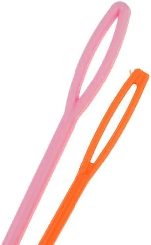 پانیتو 6 عدد سوزن پلاستیکی خیاطی دستی در 2 سایز مختلف