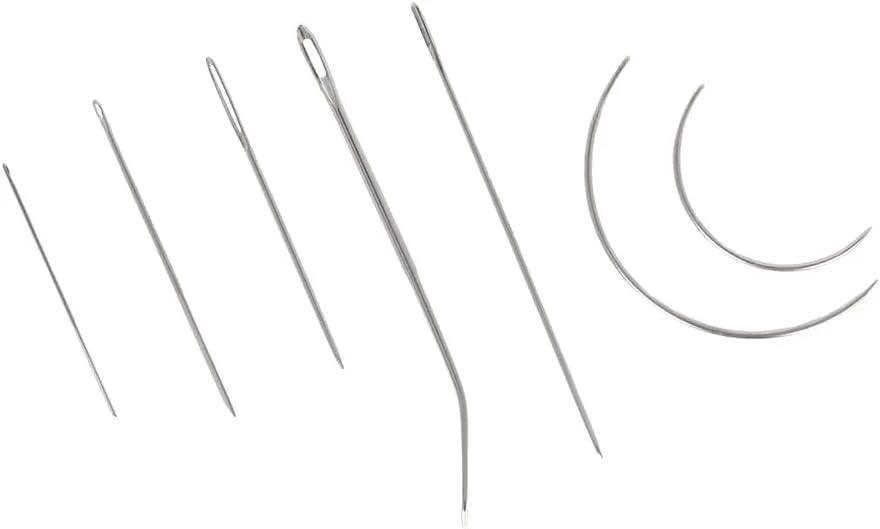 سوزن های خیاطی چشم طلایی Pony: تعمیر، چند رنگ