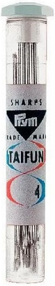 سوزن خیاطی بلند پریمی مدل 122201 تایفون ST 1 با ابعاد 1.00 x 48 میلی متر، نقره ای